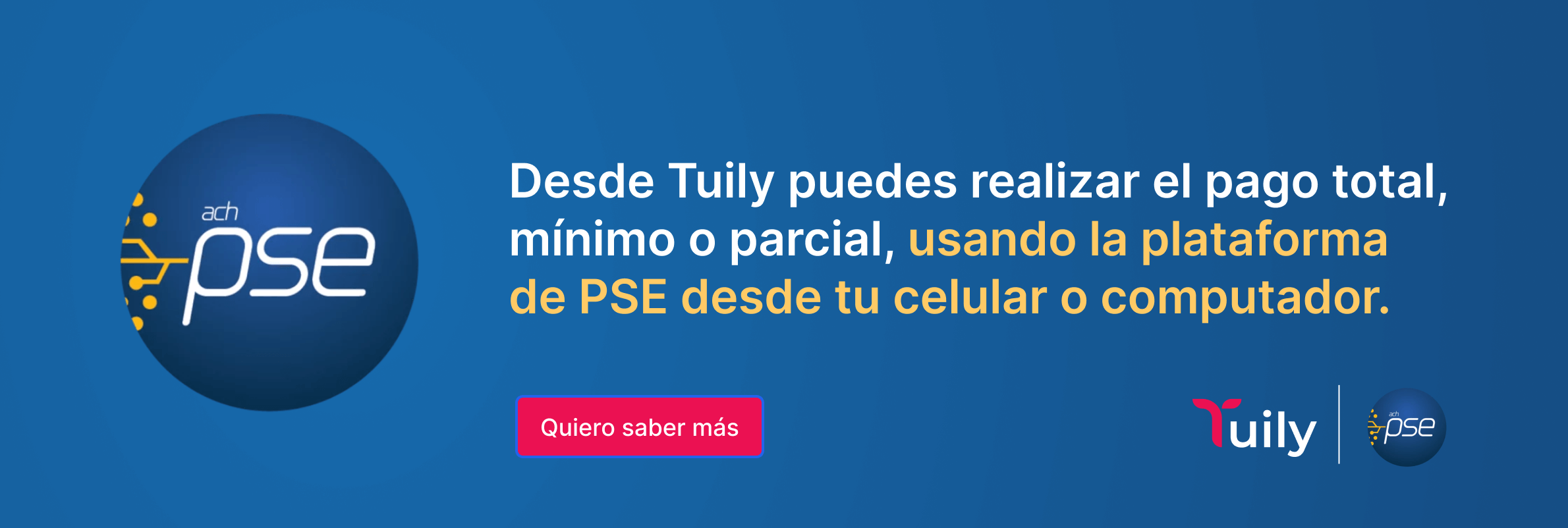 PSE desktop banner